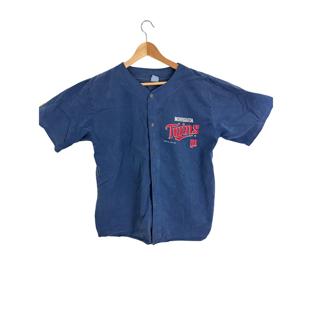 Competitor Minnesota Twins Jersey Mens Blue 1994 Vintage Graphic